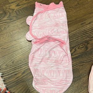 Pink swaddle